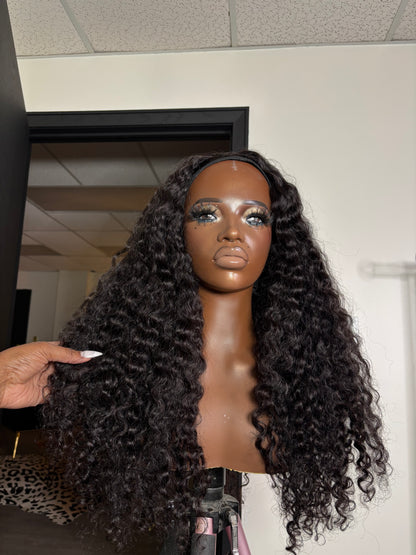 Flip Over Half Wig